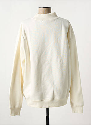 Sweat-shirt col rond blanc DICKIES femme