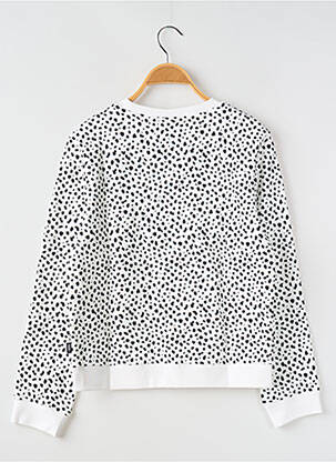 Sweat-shirt col rond noir VANS fille