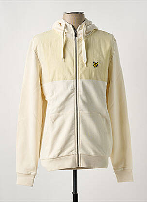 Veste casual blanc LYLE & SCOTT homme
