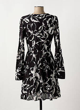 Robe courte col v noir VERO MODA femme