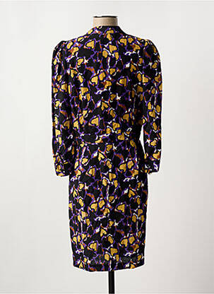 Robe courte col v multicolore LA PETITE FRANCAISE femme