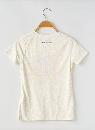 T-shirt col rond blanc NAME IT fille