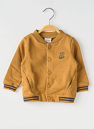 Veste casual col col montant marron TAPE À L'OEIL garçon