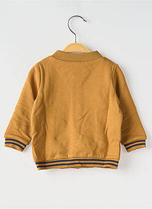 Veste casual col col montant marron TAPE À L'OEIL garçon