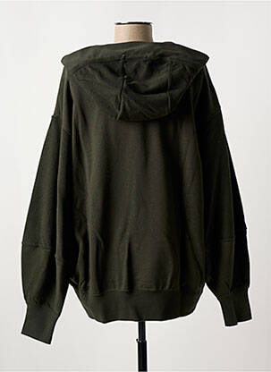 Sweat-shirt à capuche col rond vert NIKE femme