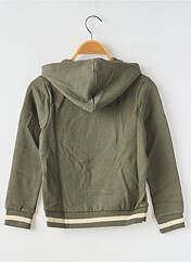 Sweat-shirt à capuche vert NAME IT pour fille seconde vue