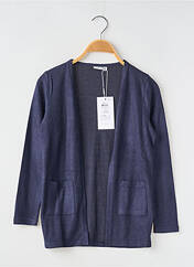 Gilet manches longues bleu NAME IT pour fille seconde vue