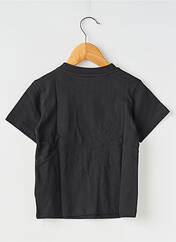 T-shirt noir ADIDAS pour enfant seconde vue