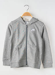 Veste casual gris NIKE enfant