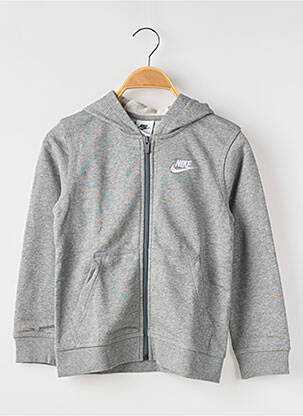 Veste casual gris NIKE pour enfant