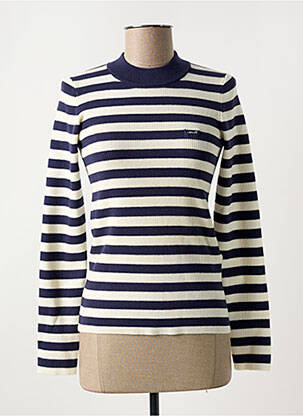 Pull col rond bleu LEVI'S femme