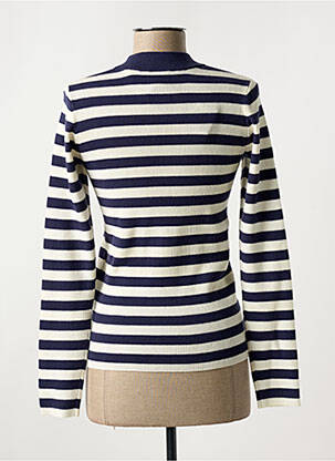 Pull col rond bleu LEVI'S femme