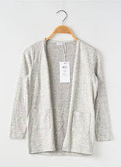 Gilet manches longues gris NAME IT pour fille seconde vue