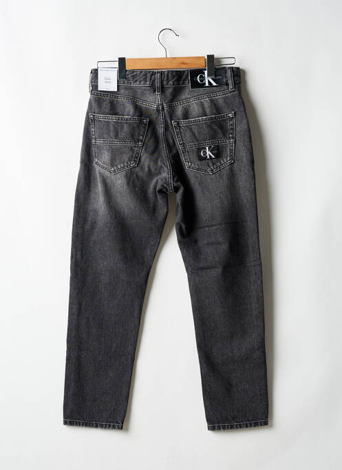 Jeans coupe droite noir CALVIN KLEIN pour homme