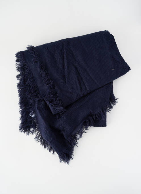 Foulard bleu PIECES pour femme