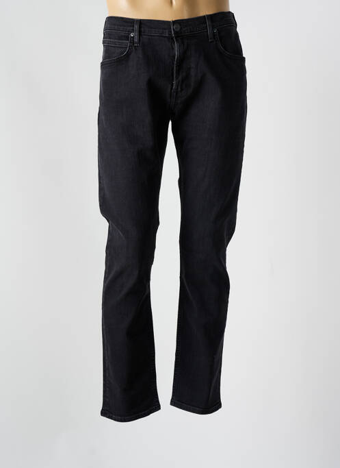 Jeans coupe droite noir LEE pour homme