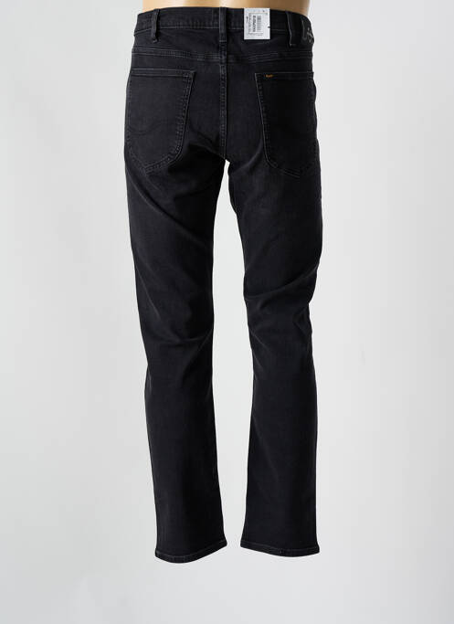 Jeans coupe droite noir LEE pour homme