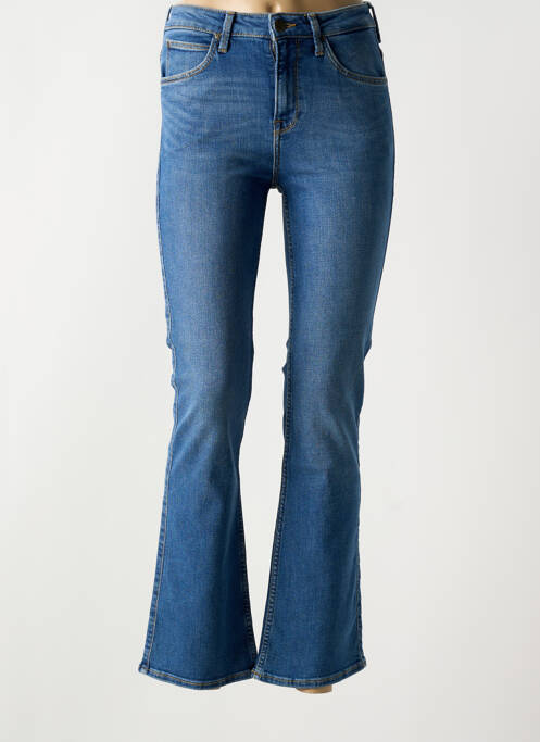 Jeans coupe droite bleu LEE pour femme