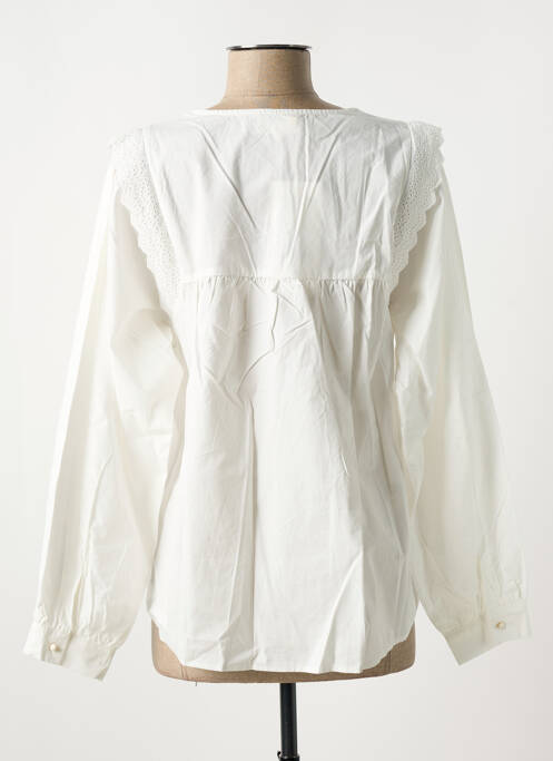 Top blanc GRACE & MILA pour femme