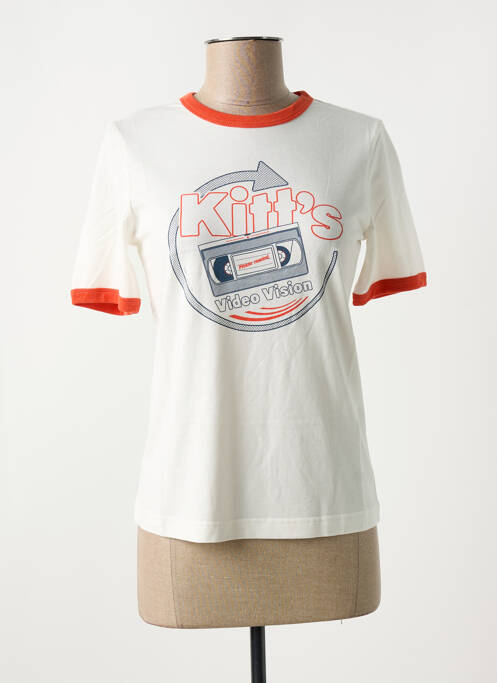 T-shirt blanc NUDIE JEANS CO pour femme