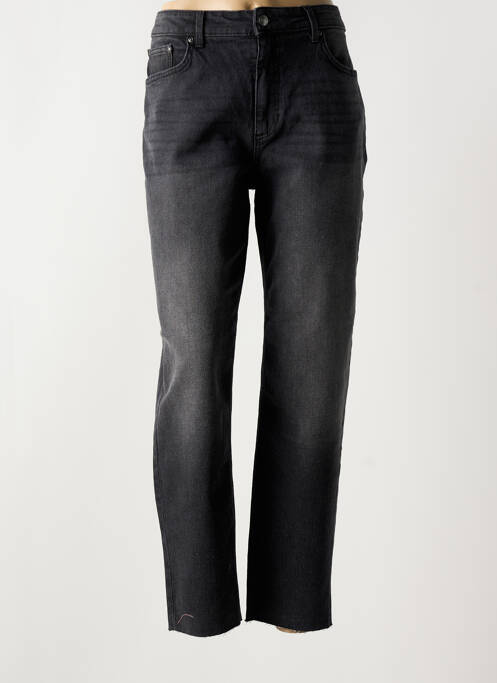 Jeans coupe droite noir B.YOUNG pour femme