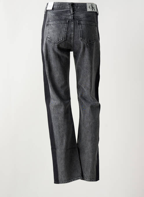 Jeans coupe droite noir CALVIN KLEIN pour femme