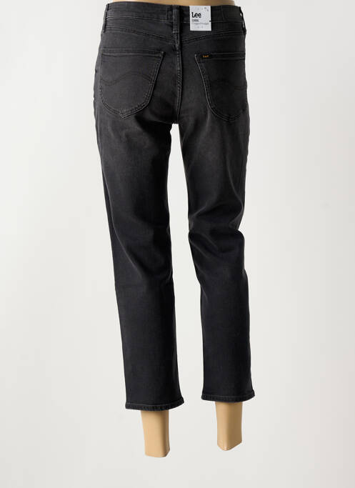 Jeans coupe droite noir LEE pour femme