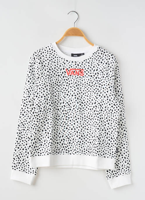 Sweat-shirt noir VANS pour fille