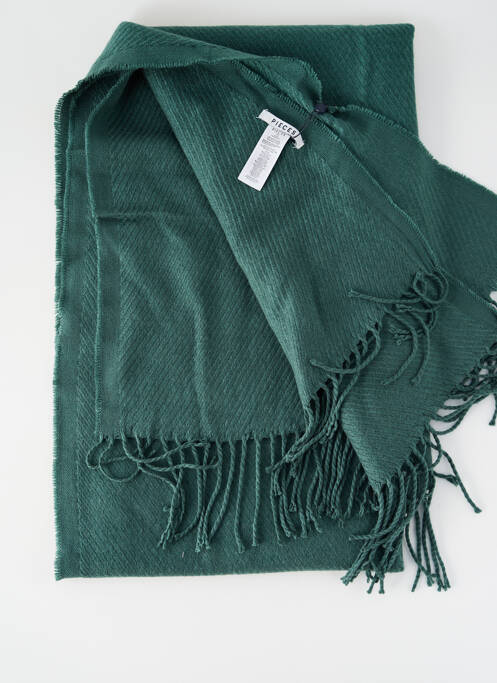 Echarpe vert PIECES pour femme