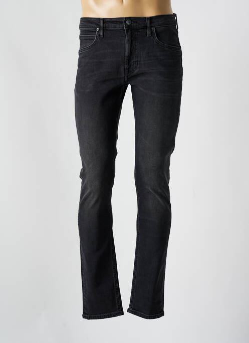 Jeans coupe droite noir LEE homme