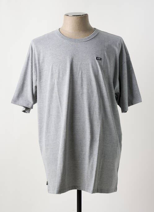 T-shirt gris VANS pour homme