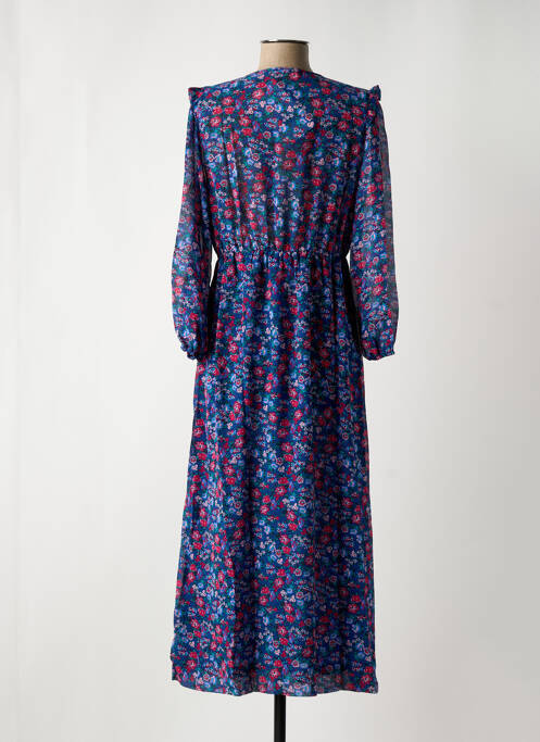 Robe longue bleu GRACE & MILA pour femme