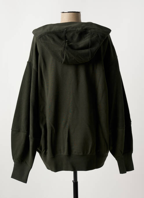 Sweat-shirt à capuche vert NIKE pour femme