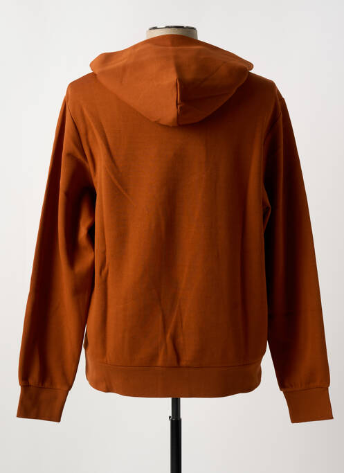 Sweat-shirt à capuche marron CALVIN KLEIN pour homme