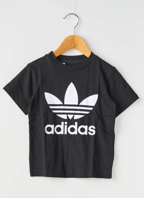 T-shirt noir ADIDAS pour enfant