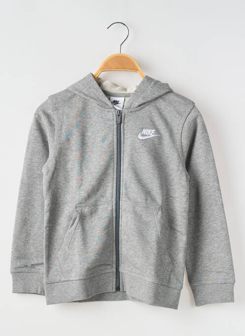 Veste casual gris NIKE pour enfant