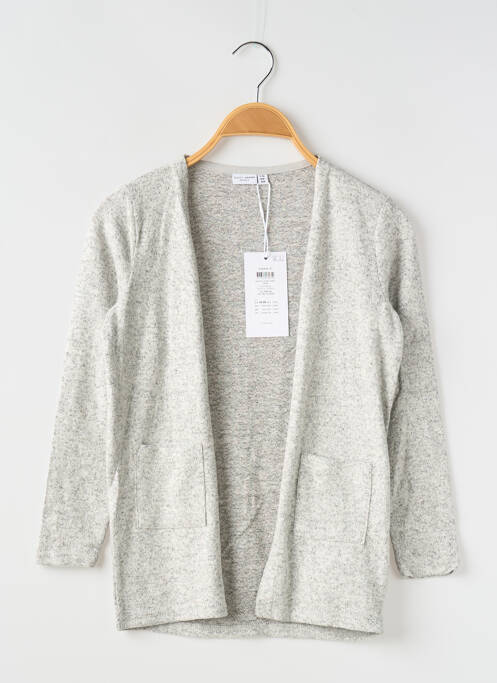 Gilet manches longues gris NAME IT pour fille