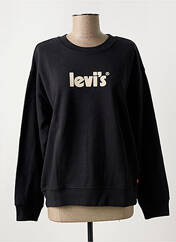 Sweat-shirt noir LEVIS pour femme seconde vue