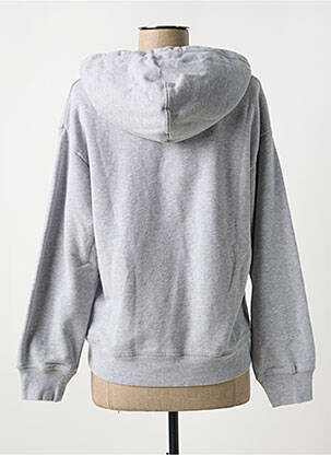Sweat-shirt à capuche col rond gris LEVI'S femme