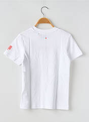 T-shirt blanc JACK & JONES pour garçon seconde vue