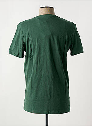 T-shirt col rond vert JACK & JONES homme
