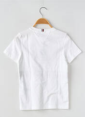 T-shirt blanc TOMMY HILFIGER pour garçon seconde vue