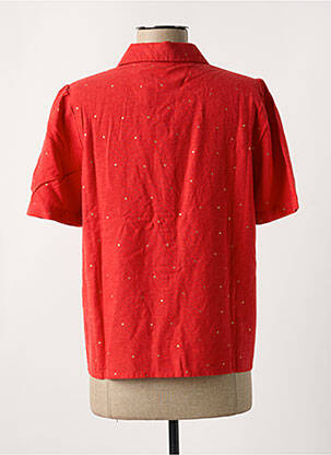 Chemisier rouge PIECES femme