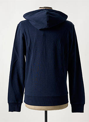 Sweat-shirt à capuche col rond bleu JACK & JONES homme