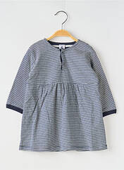 Robe mi-longue bleu PETIT BATEAU pour fille seconde vue
