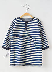 Robe mi-longue bleu PETIT BATEAU pour fille seconde vue