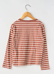 T-shirt marron PETIT BATEAU pour enfant seconde vue