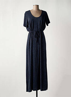 Robe longue bleu PIECES pour femme