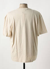 T-shirt beige CALVIN KLEIN pour homme seconde vue