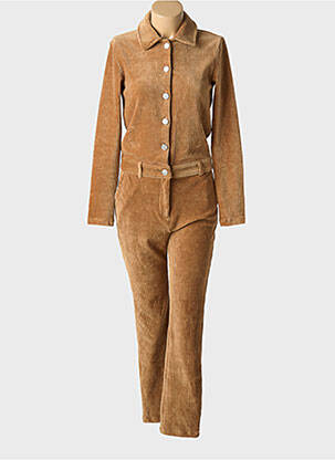 Combi-pantalon col v marron VILA femme